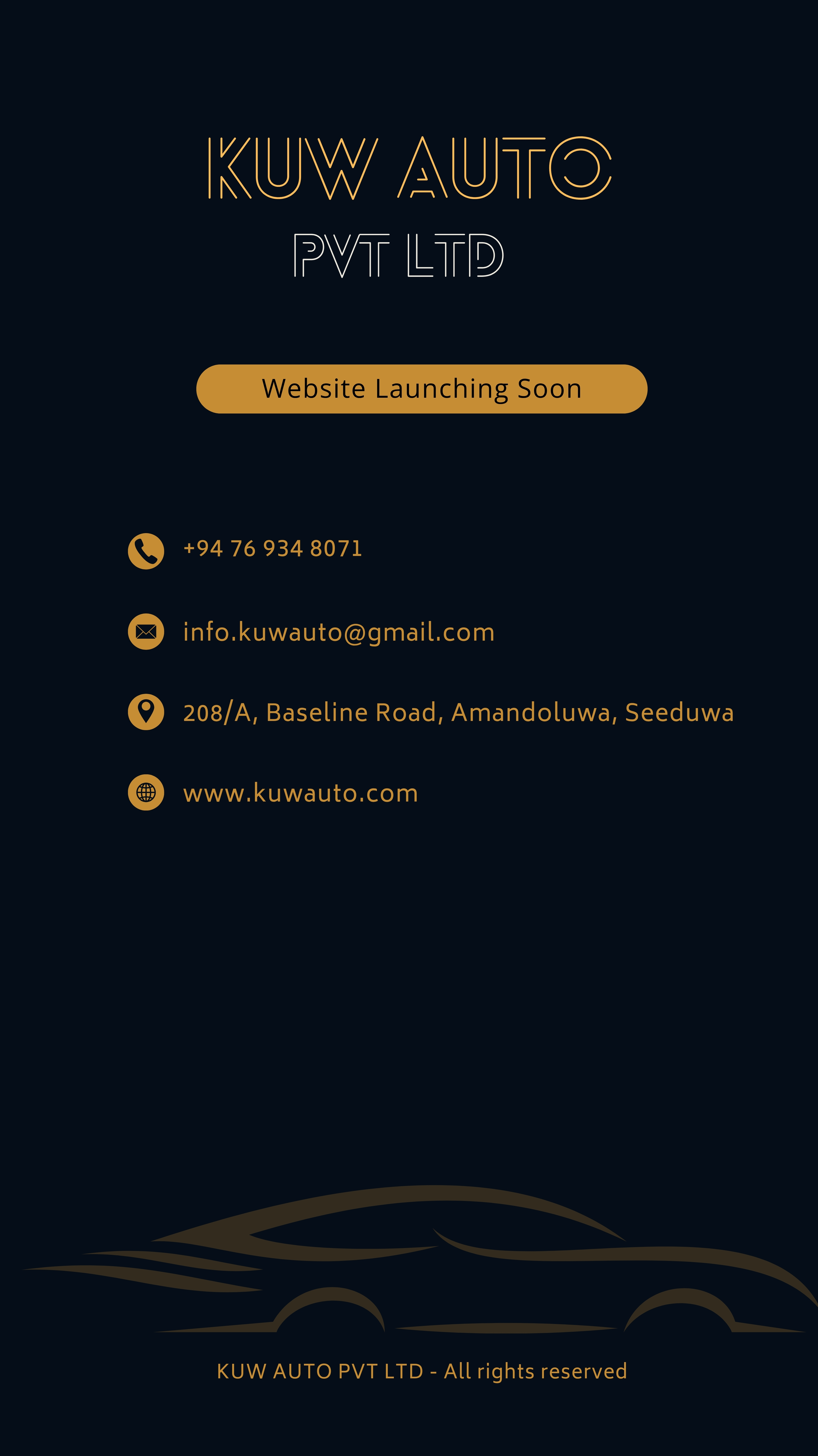 KUW AUTO – Mobile View